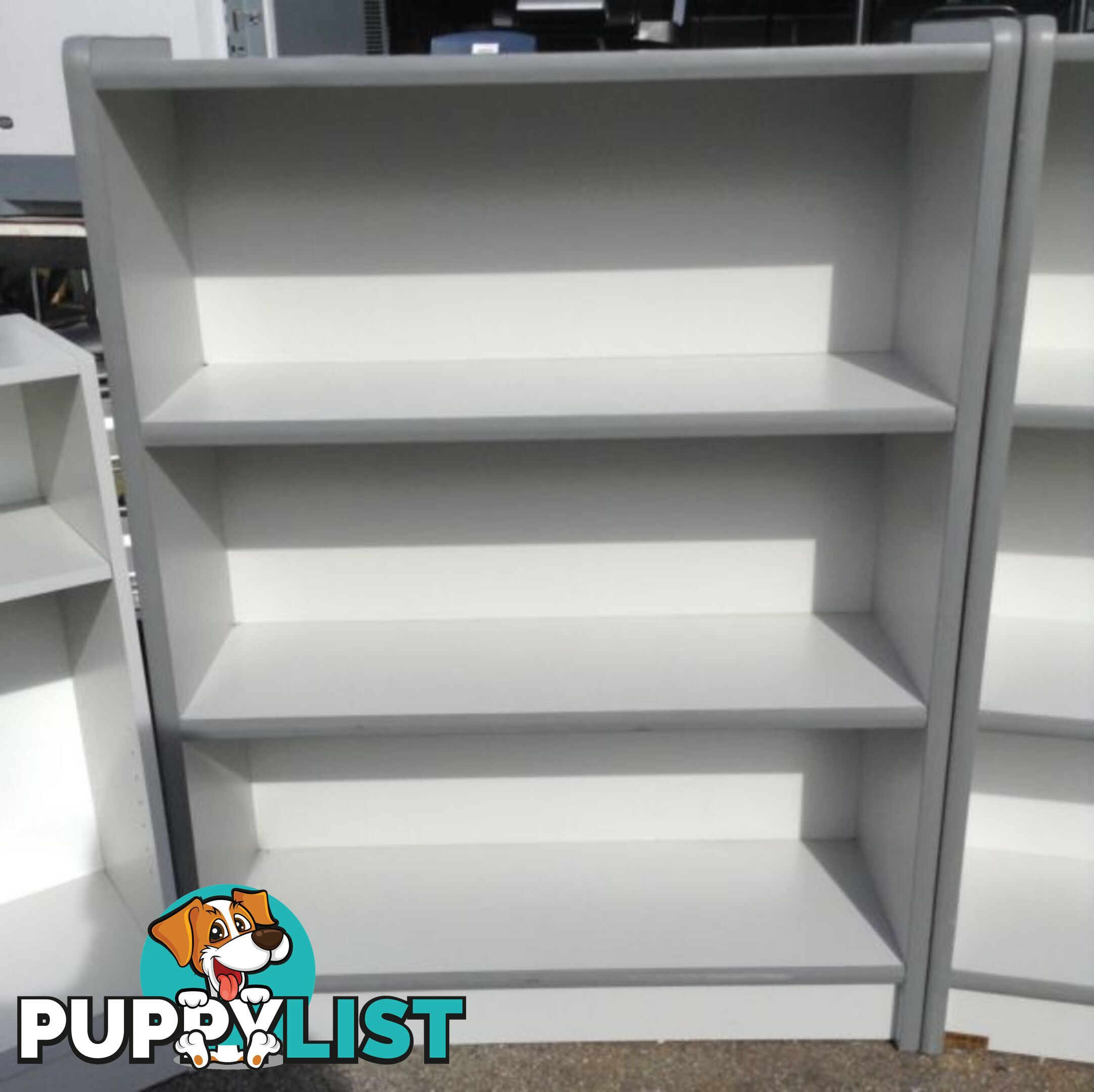 White Wooden Bookshelf Bookcase Several Available