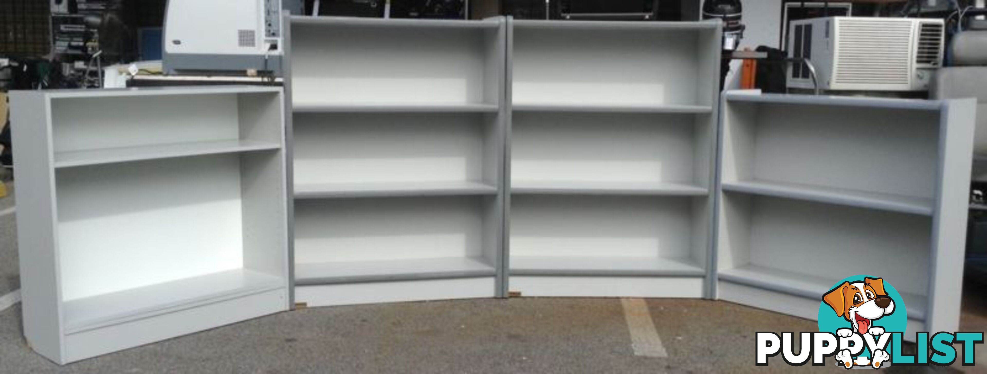 White Wooden Bookshelf Bookcase Several Available