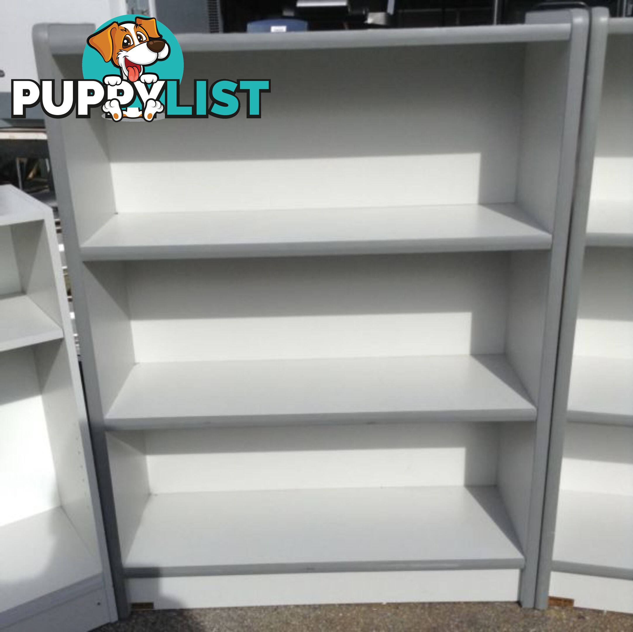 White Wooden Bookshelf Bookcase Several Available