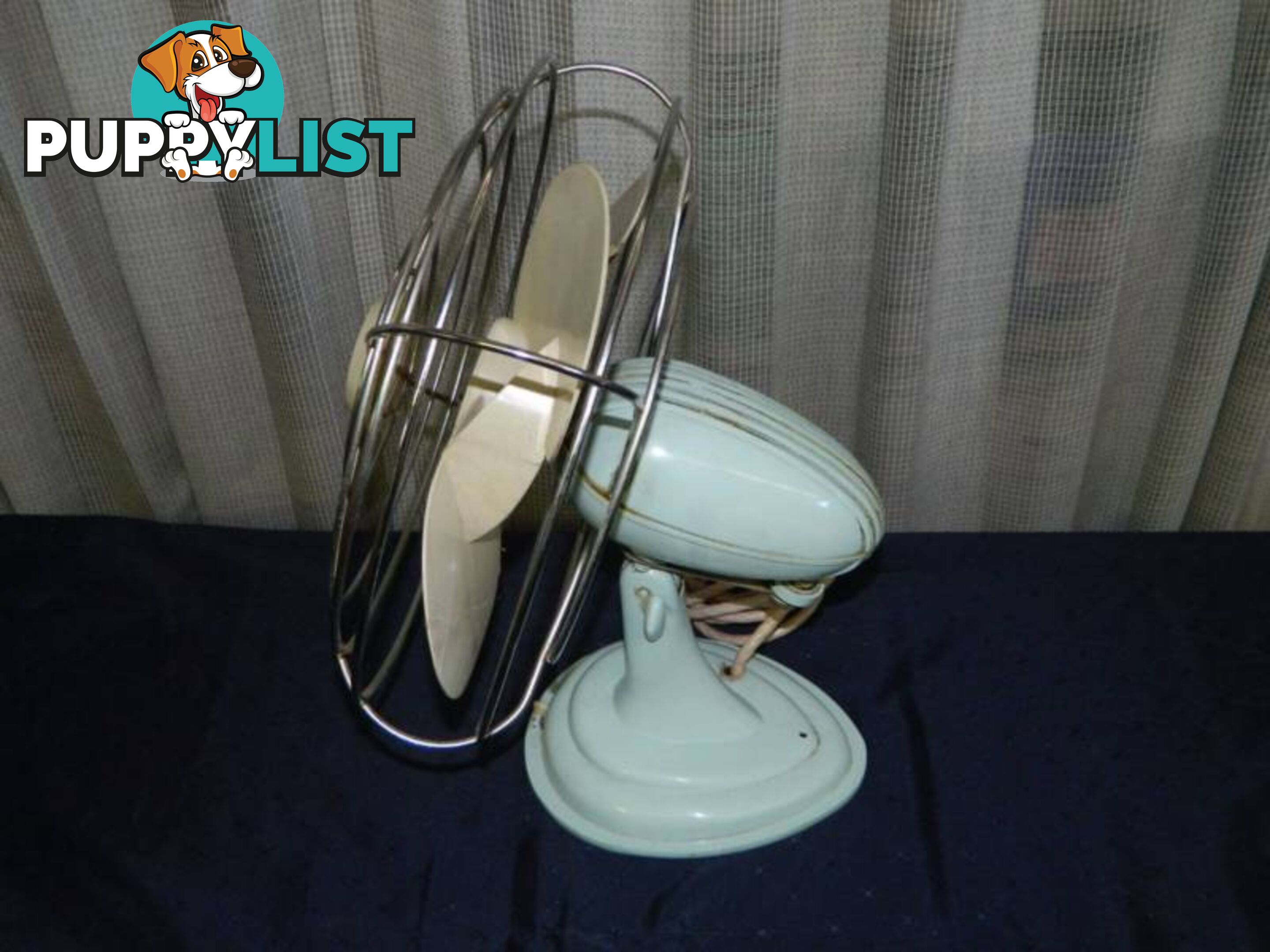 Vintage Retro Elcon Adjustable Speed Fan