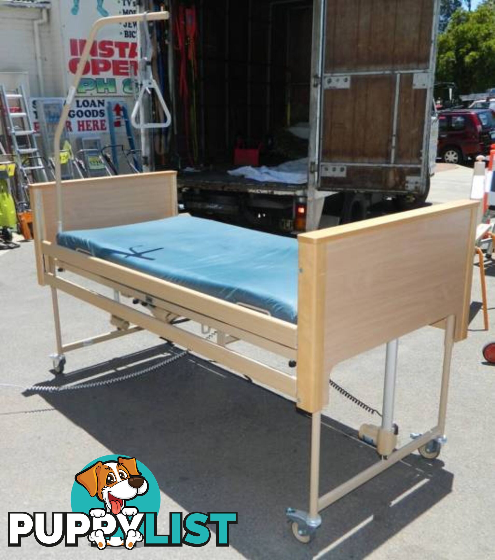 Linak 4 Setting Adjustable Electric Hospital Bed and Matress !