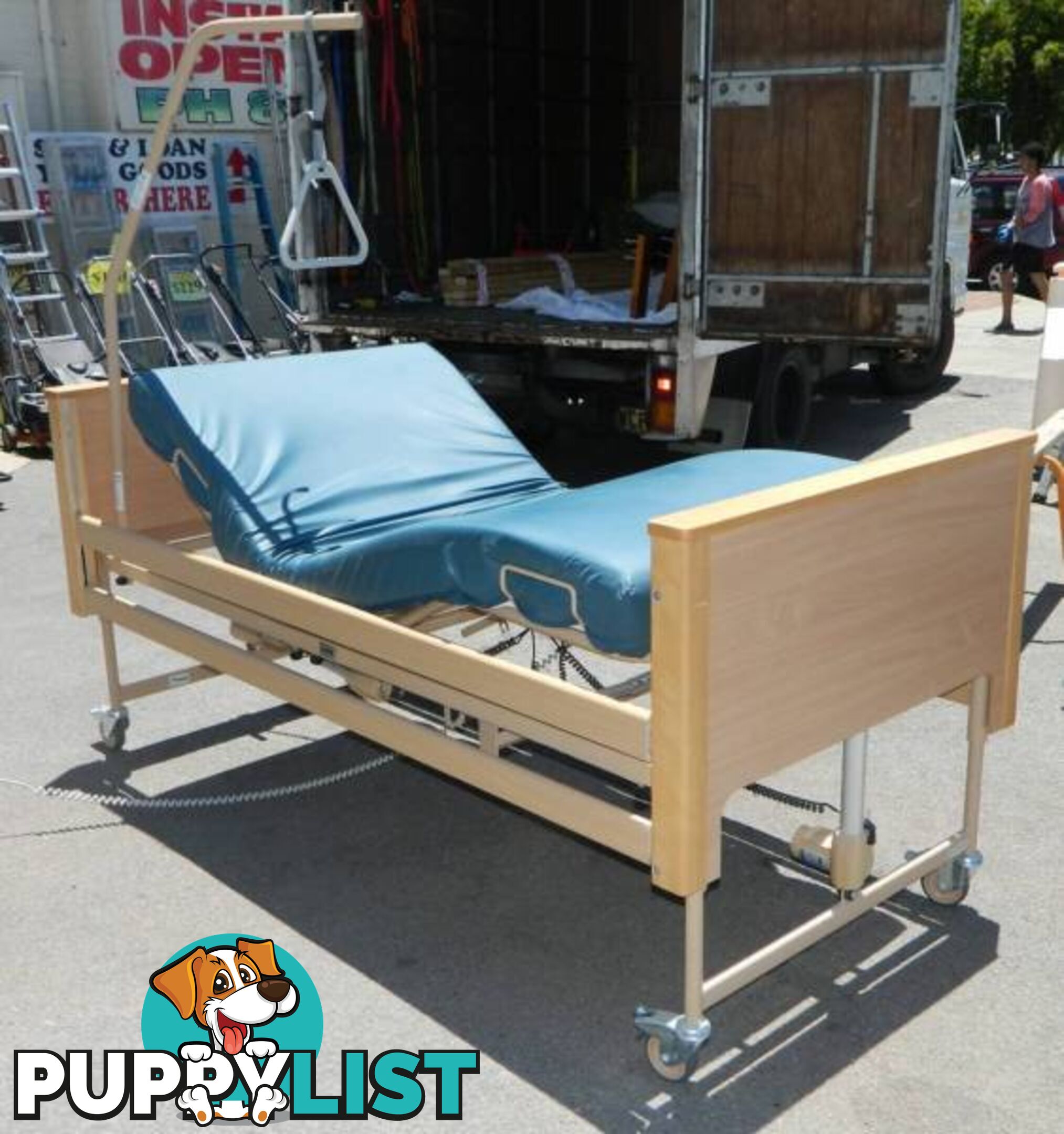 Linak 4 Setting Adjustable Electric Hospital Bed and Matress !