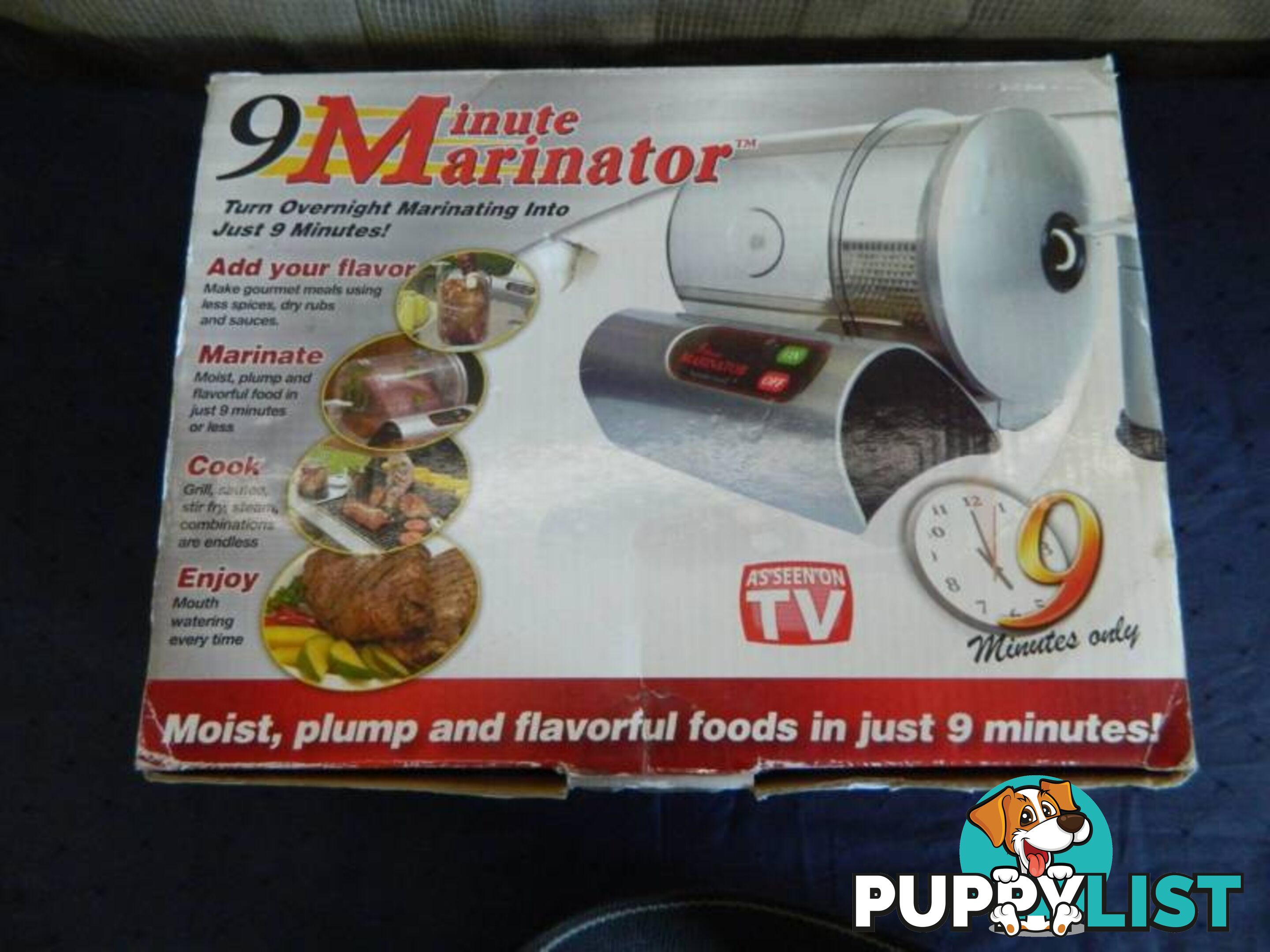 9 Minute Marinator in box !!!