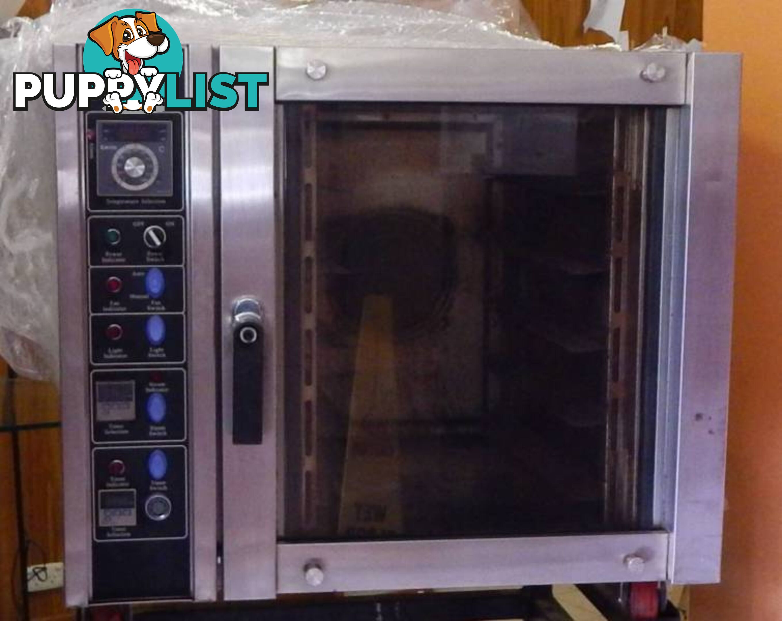 NFC CONVECTION OVEN NFC-5Q INDUSTRIAL KITCHEN 3 PHASE POWER LPG