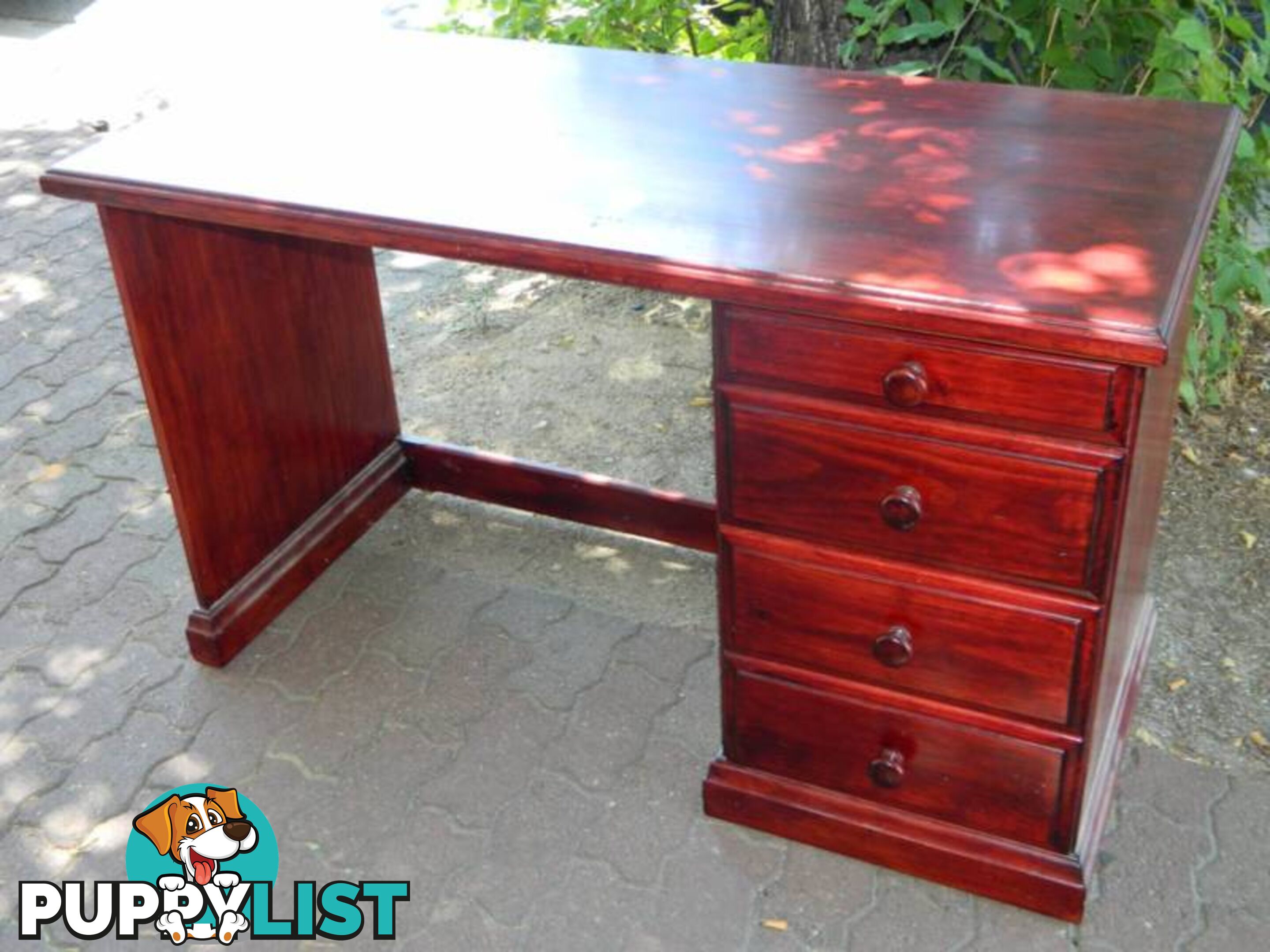 Lovely Solid Wood Study / Office Desk with Drawers