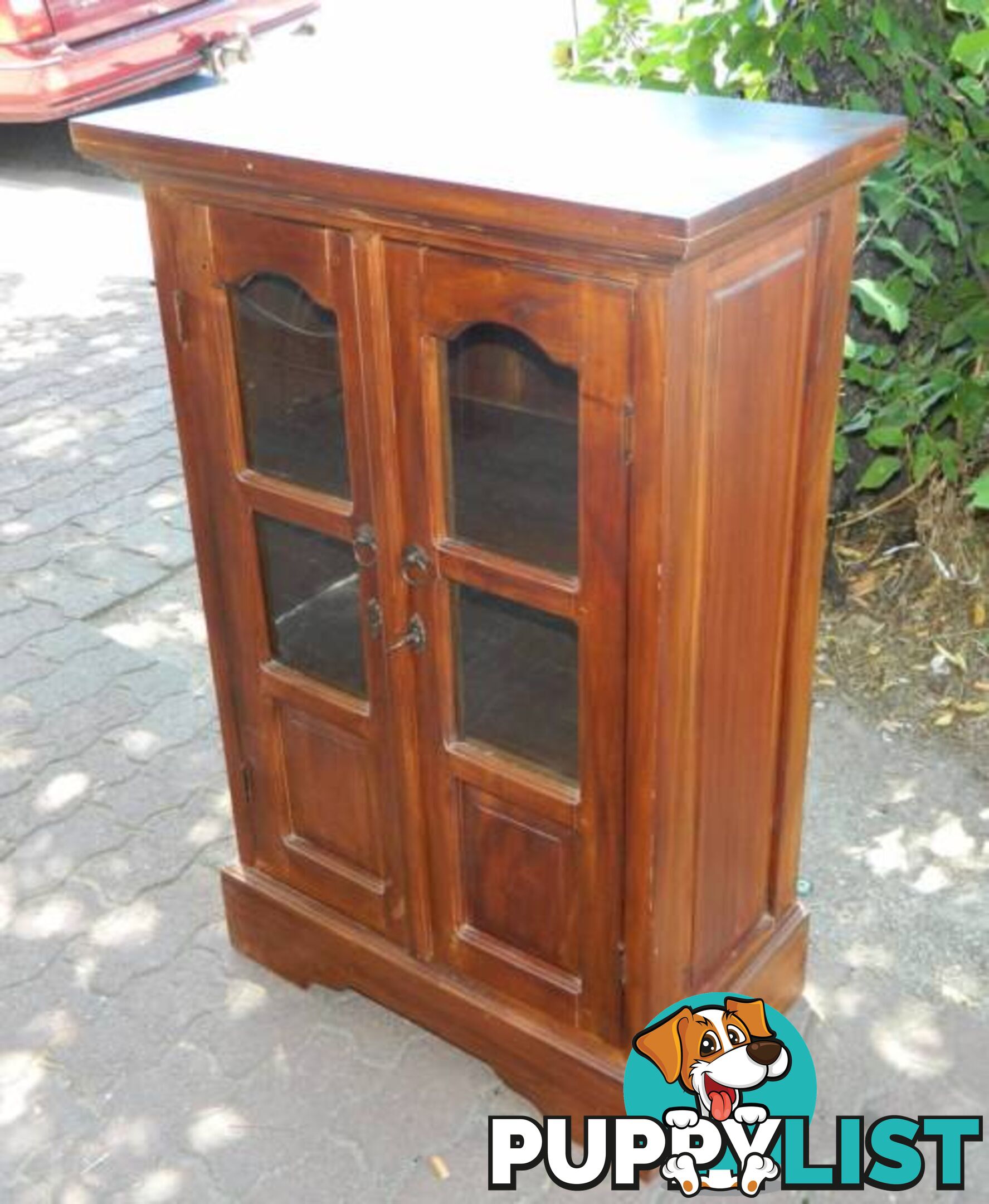 Lovely Wooden Glass Display Cabinet