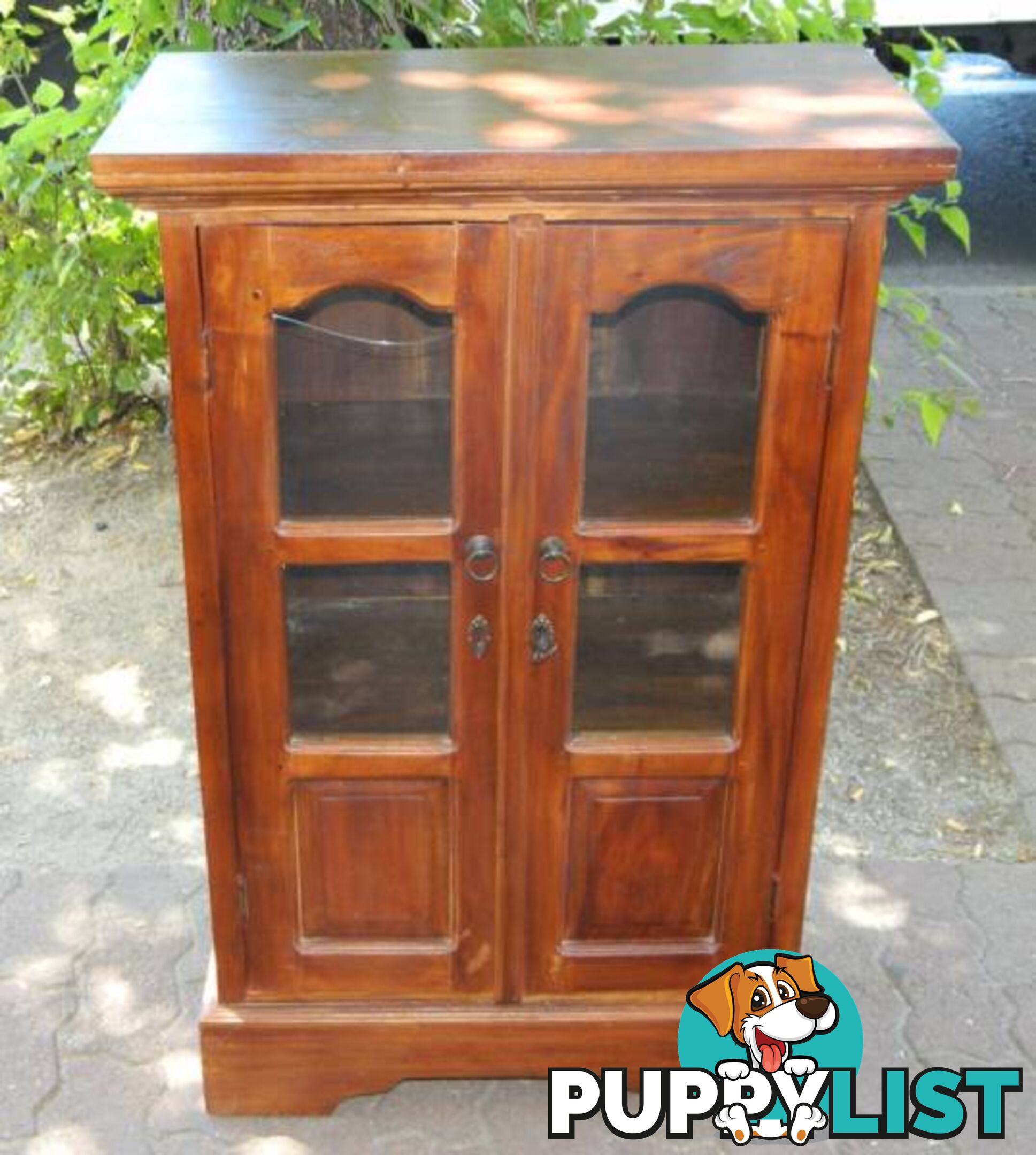 Lovely Wooden Glass Display Cabinet