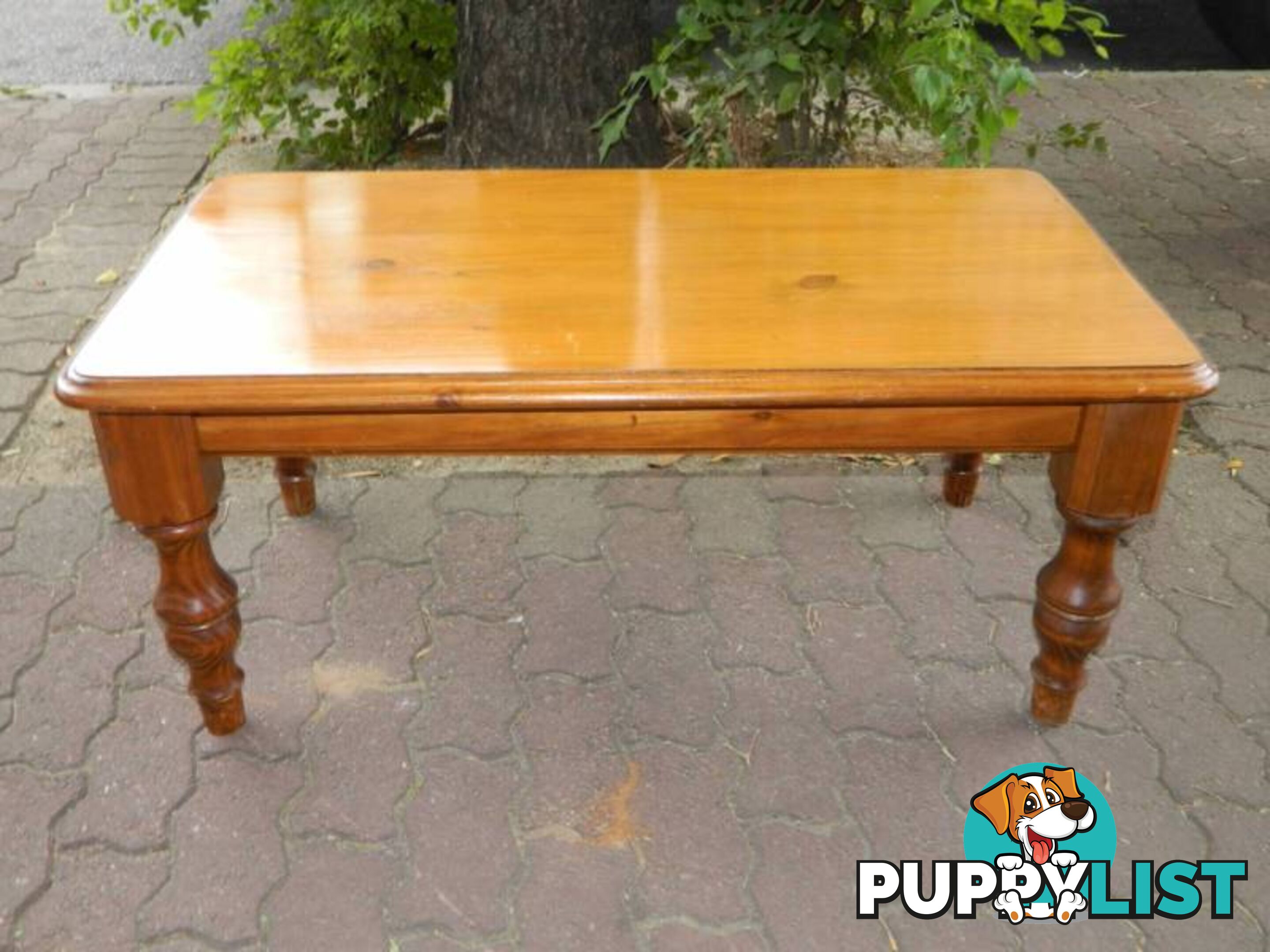 Solid Wood Low Lying Coffee Table