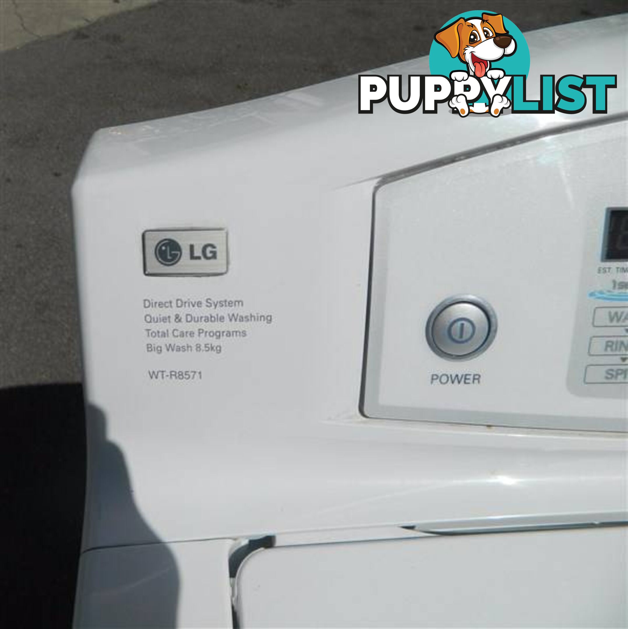 LG Direct Drive 8.5KG Top Loader Washing Machine !!!