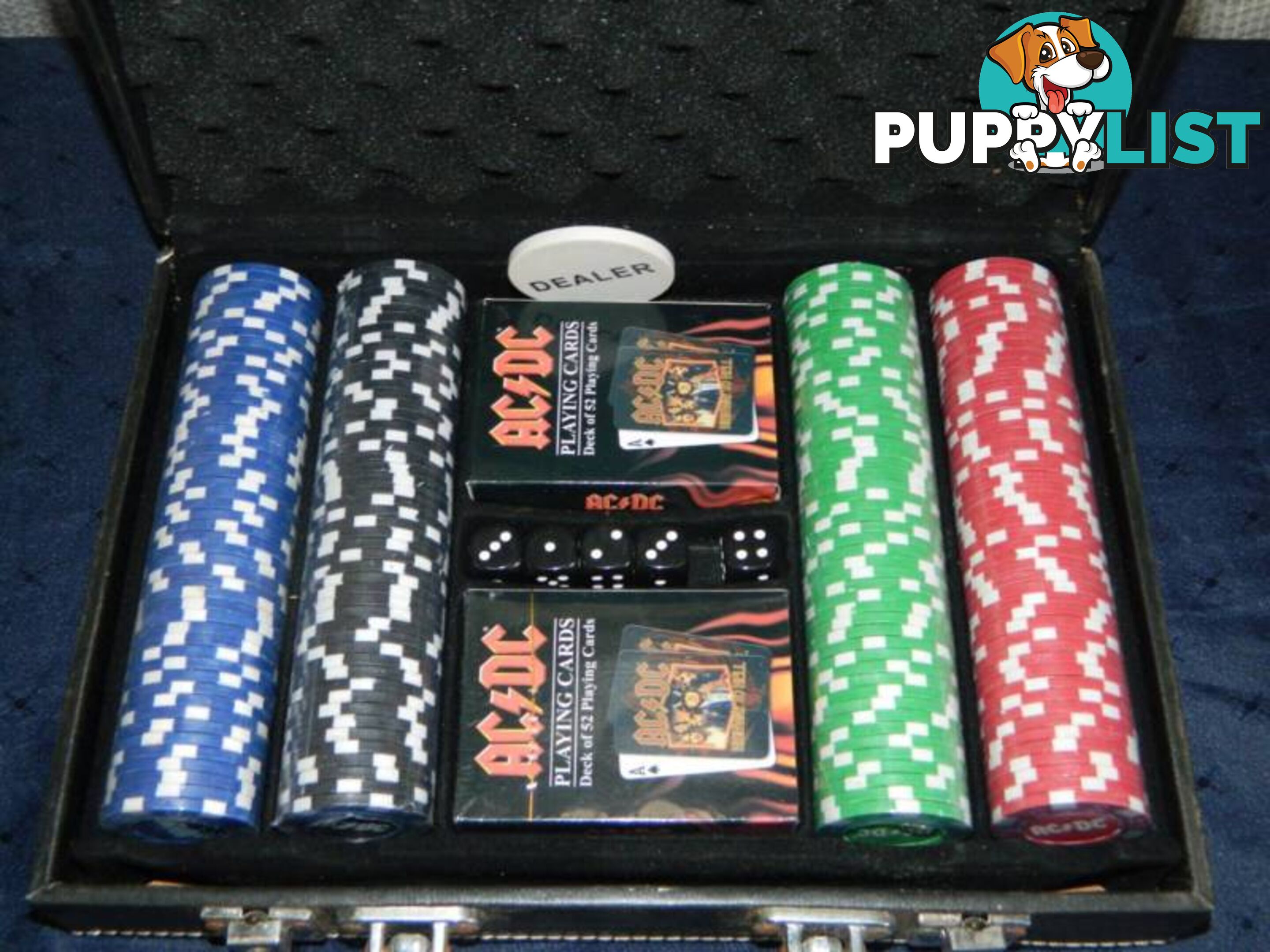 Collectible ACDC Poker Set !!!