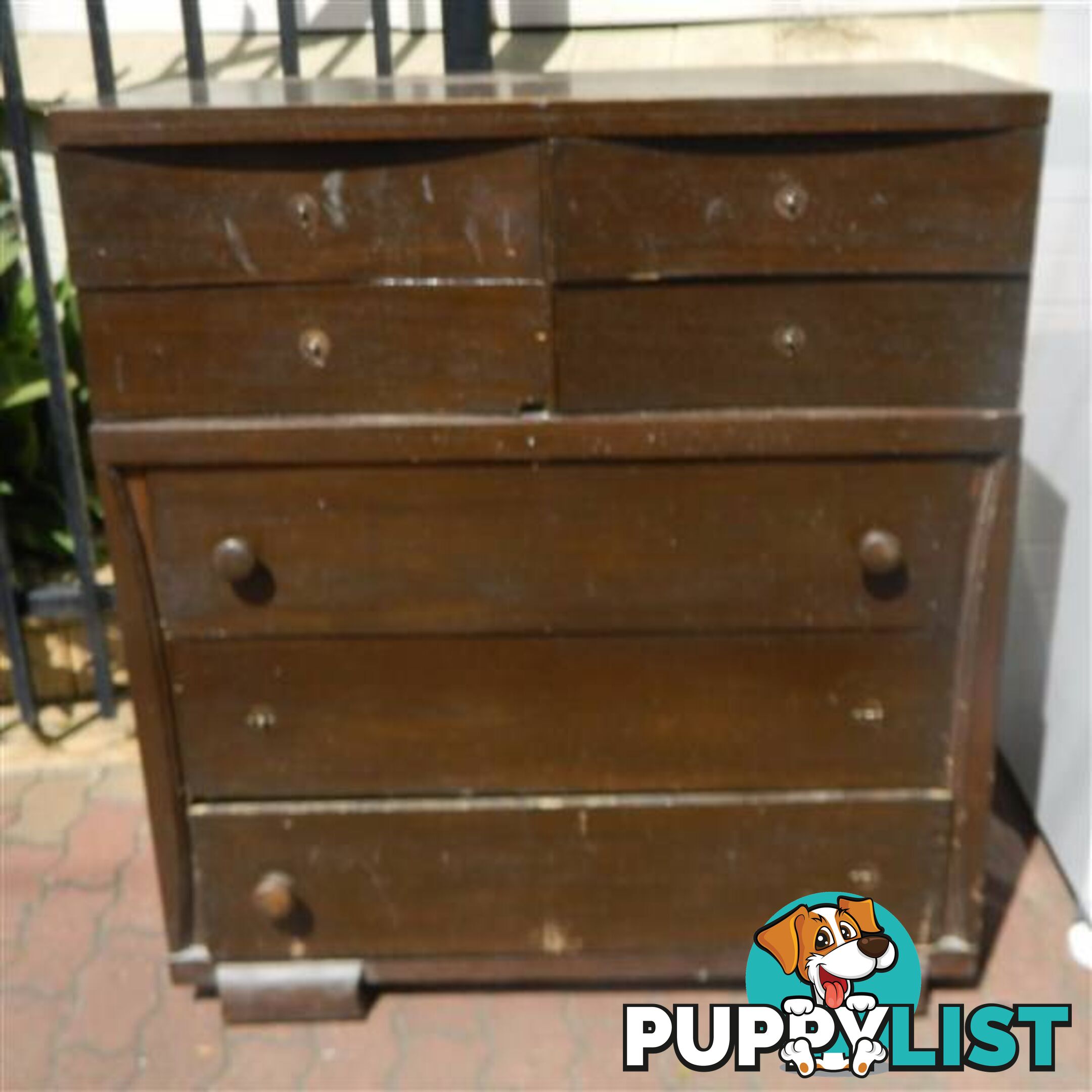 7 Drawer Solid Wooden Tallboy !!!