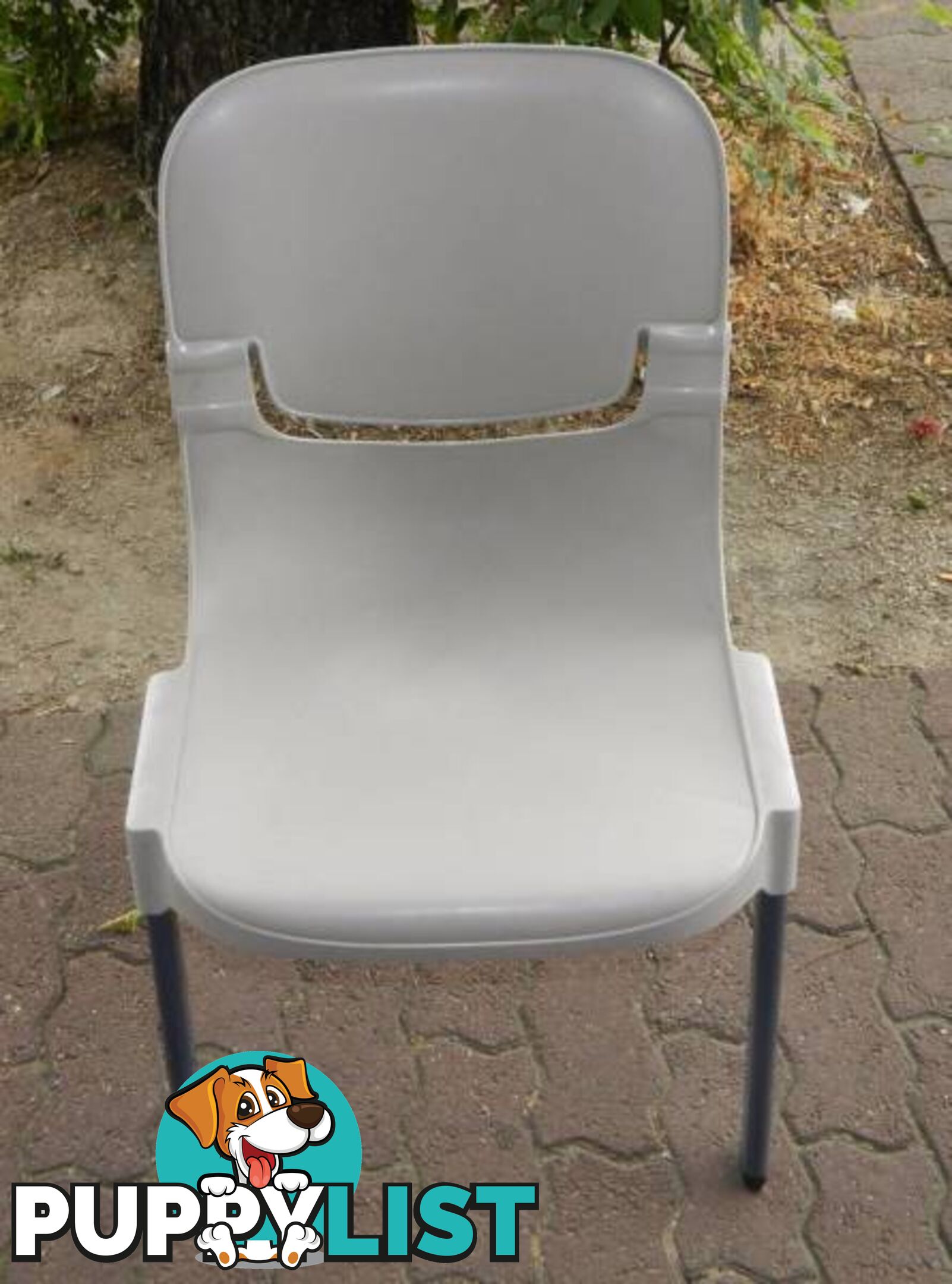 Sturdy Sebel Plastic Stackable Chairs x7 Great for parties