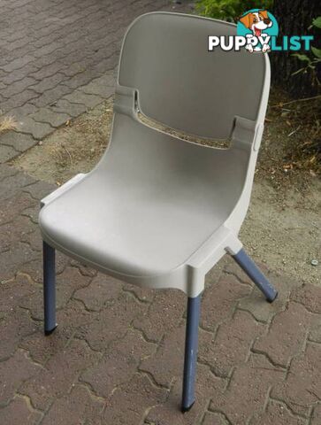 Sturdy Sebel Plastic Stackable Chairs x7 Great for parties