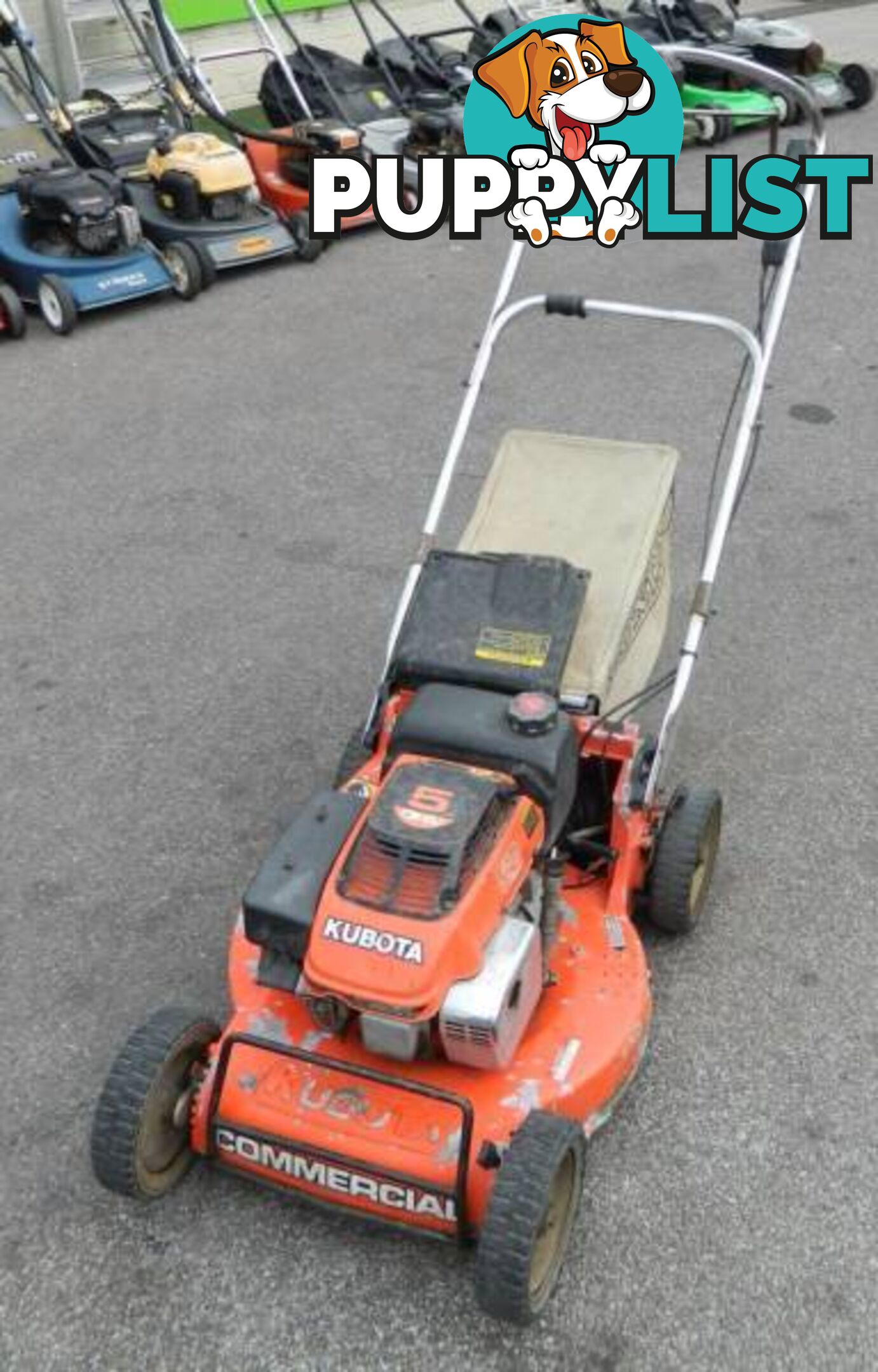 Kubota 5HP 20" Commercial 4 stroke Walk Behind Lawnmower