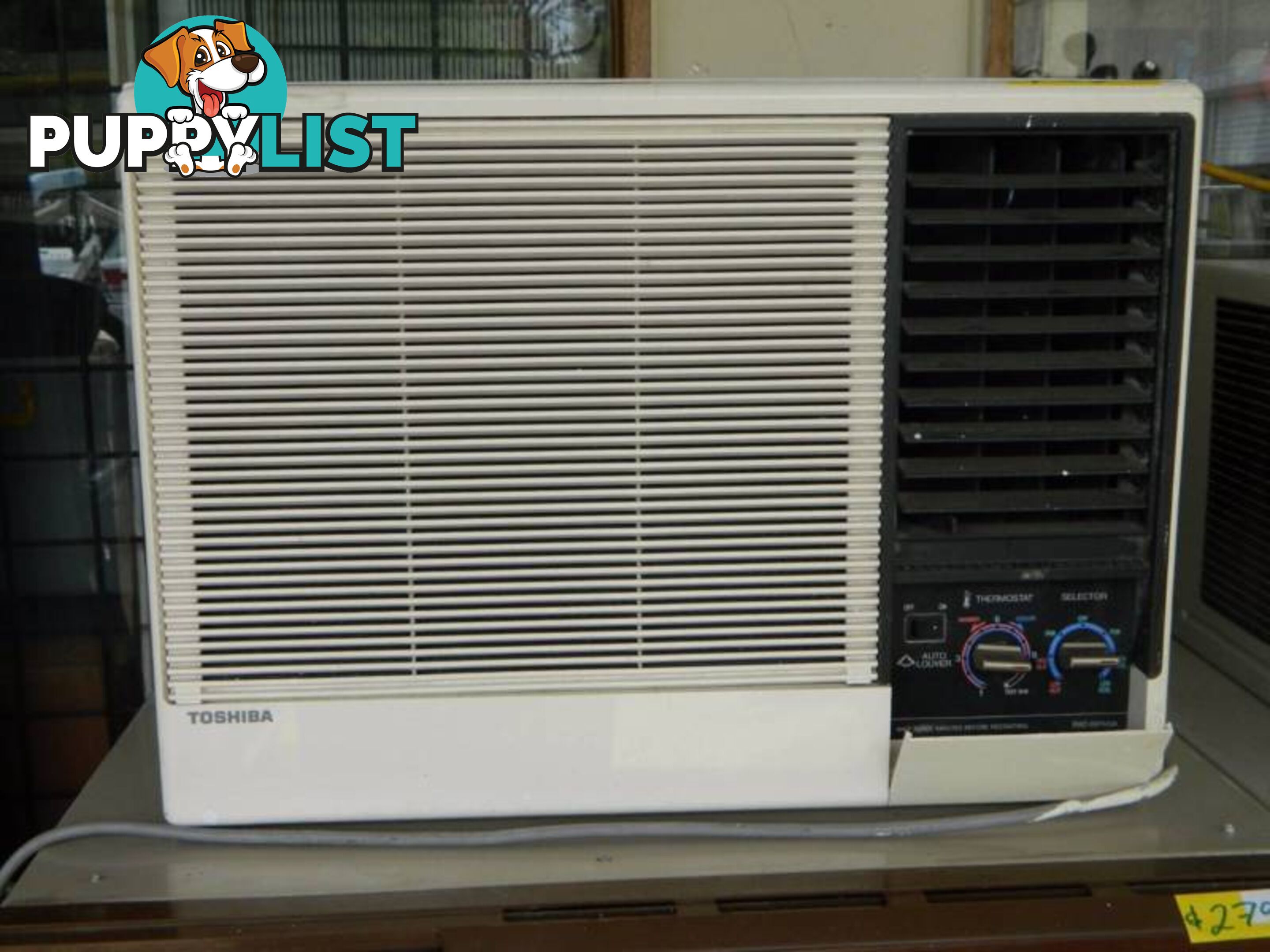 Toshiba Reverse Cycle Window Air conditioner , 10 AMP plug