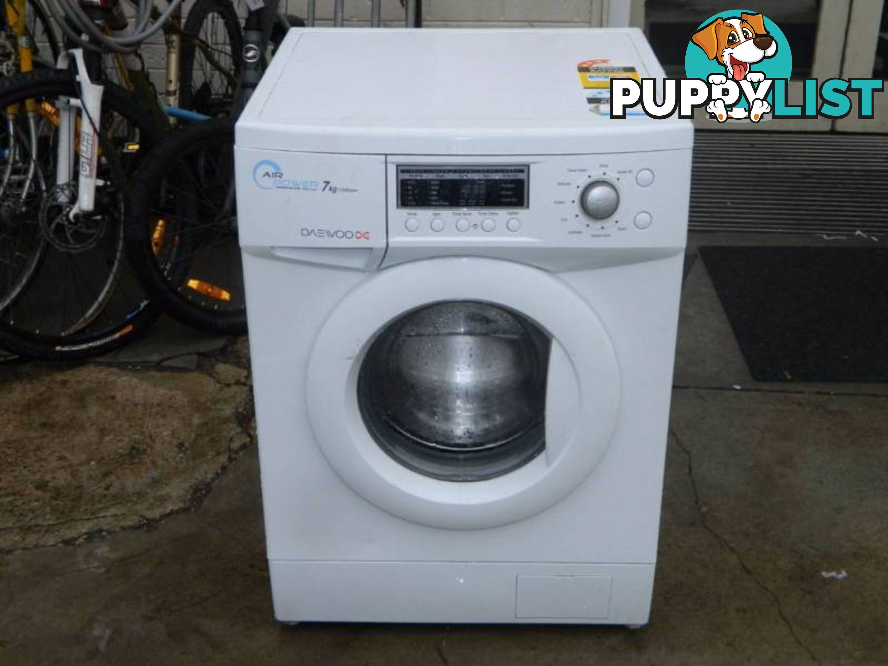 Daewoo 7KG Air Power Front Loader Washing Machine