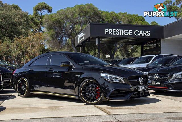 2017 MERCEDES-BENZ CLA-CLASS CLA45 AMG SPEEDSHIFT DCT 4MATIC C117 807MY COUPE