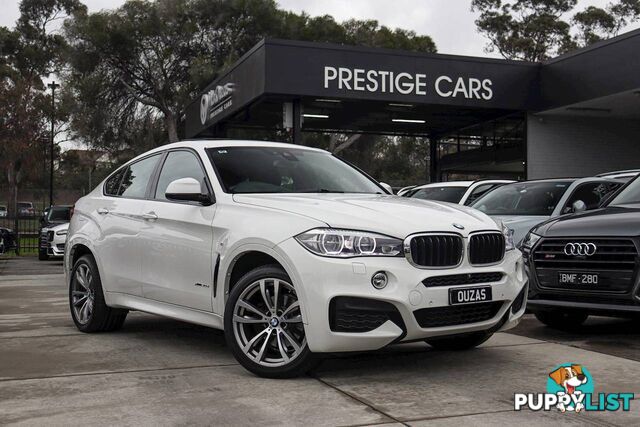 2017 BMW X6 XDRIVE30D COUPE STEPTRONIC F16 WAGON