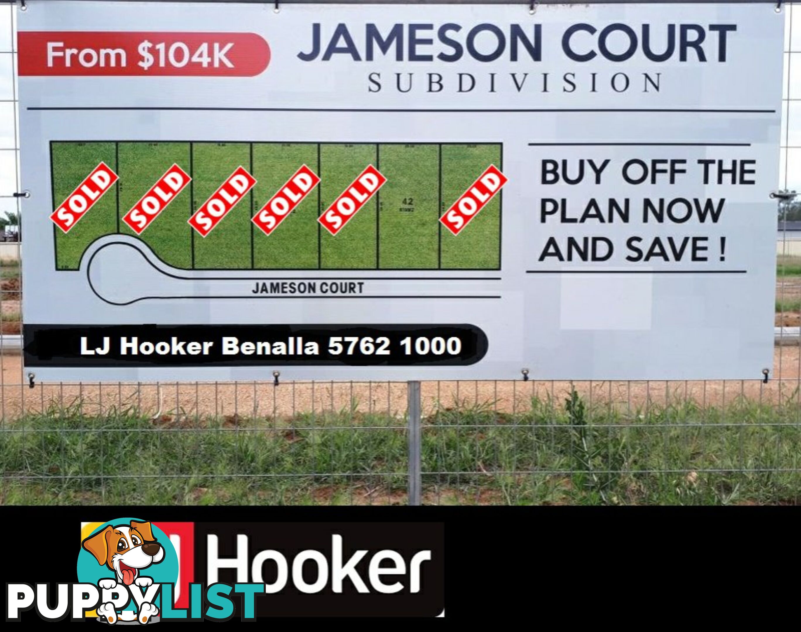 42 Jameson Court Subdivision BENALLA VIC 3672