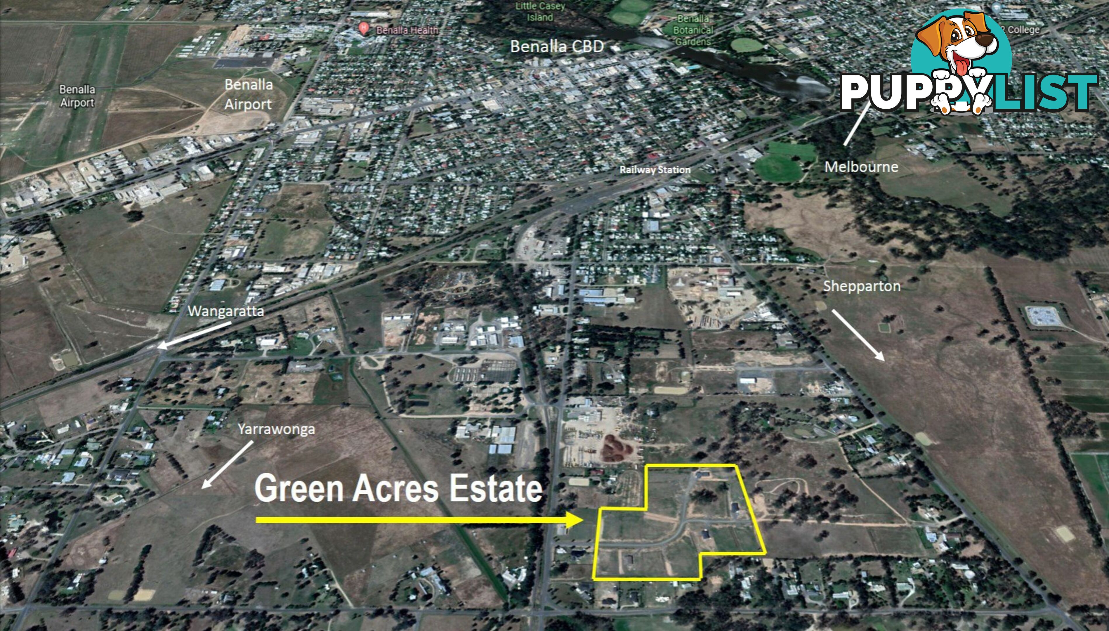 - Green Acres - via Racecourse Road BENALLA VIC 3672