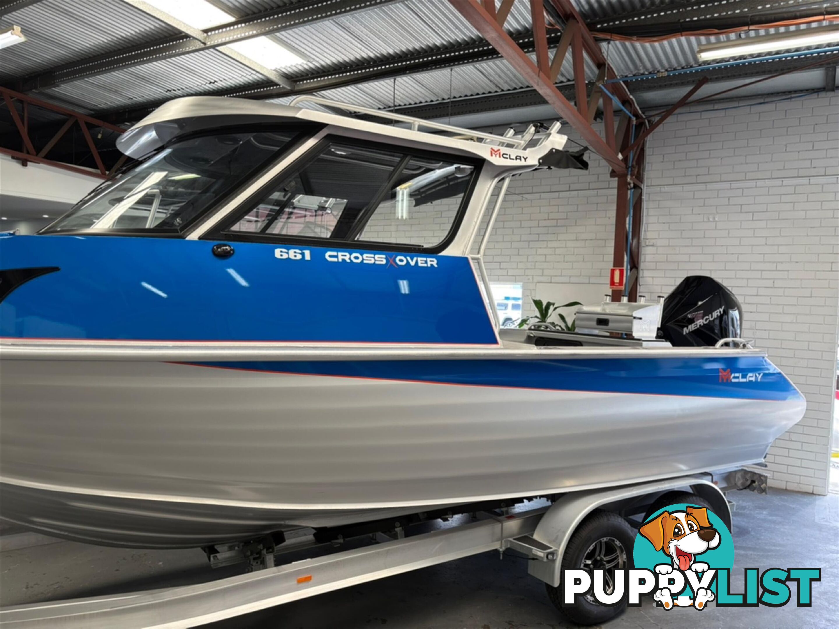 MCLAY 661 CROSSOVER BOAT HARDTOP