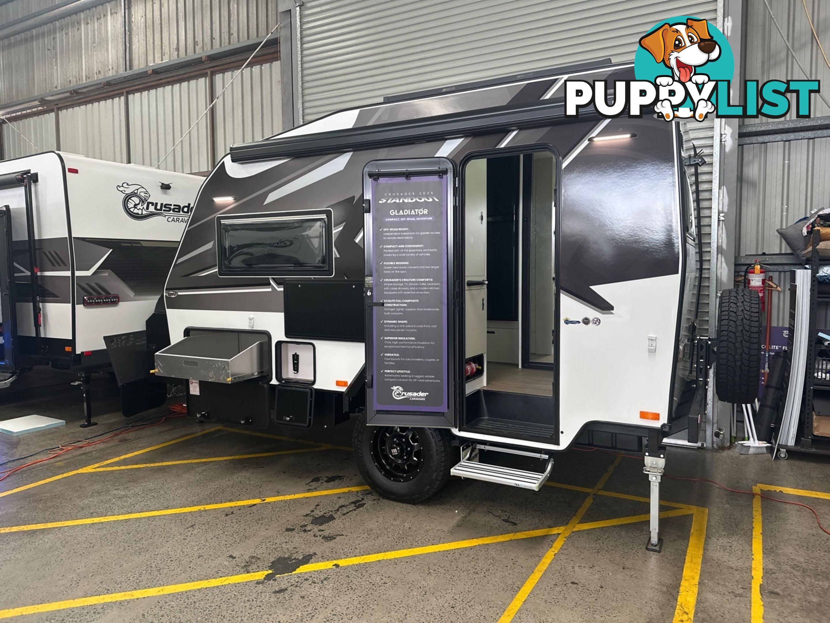 2025 CRUSADER CARAVANS CRV CARAVAN GLADIATOR MY25