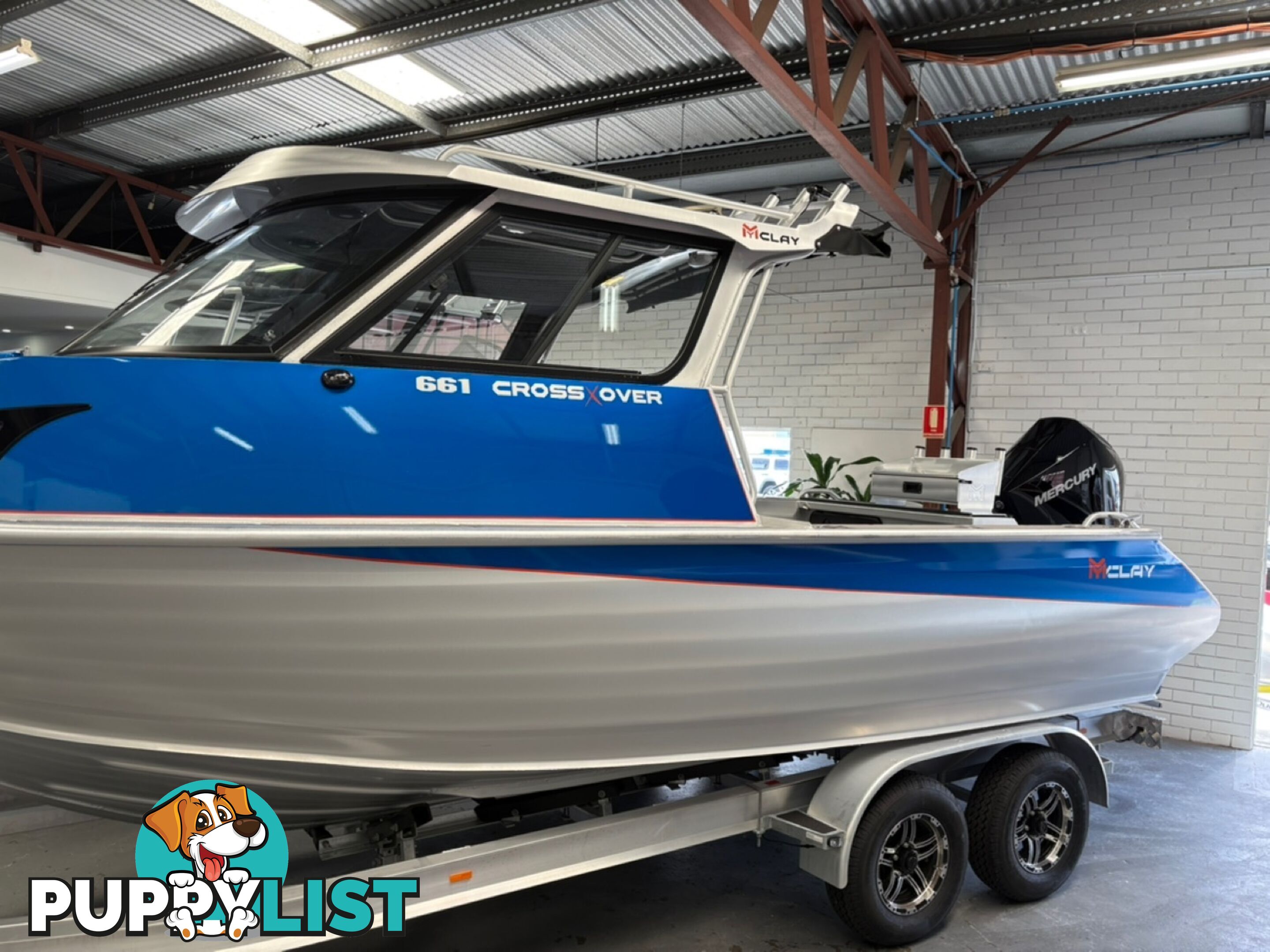 MCLAY 661 CROSSOVER BOAT HARDTOP