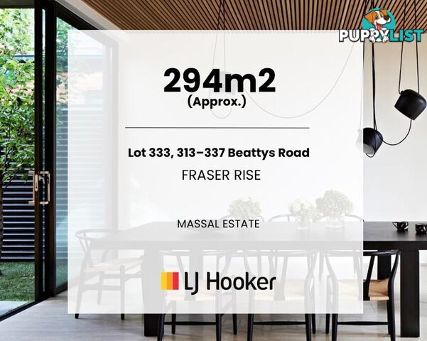 Lot 333, 3 Beattys Road FRASER RISE VIC 3336