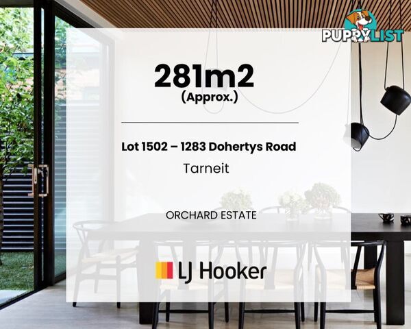 Lot 1502, Dohertys Road TARNEIT VIC 3029