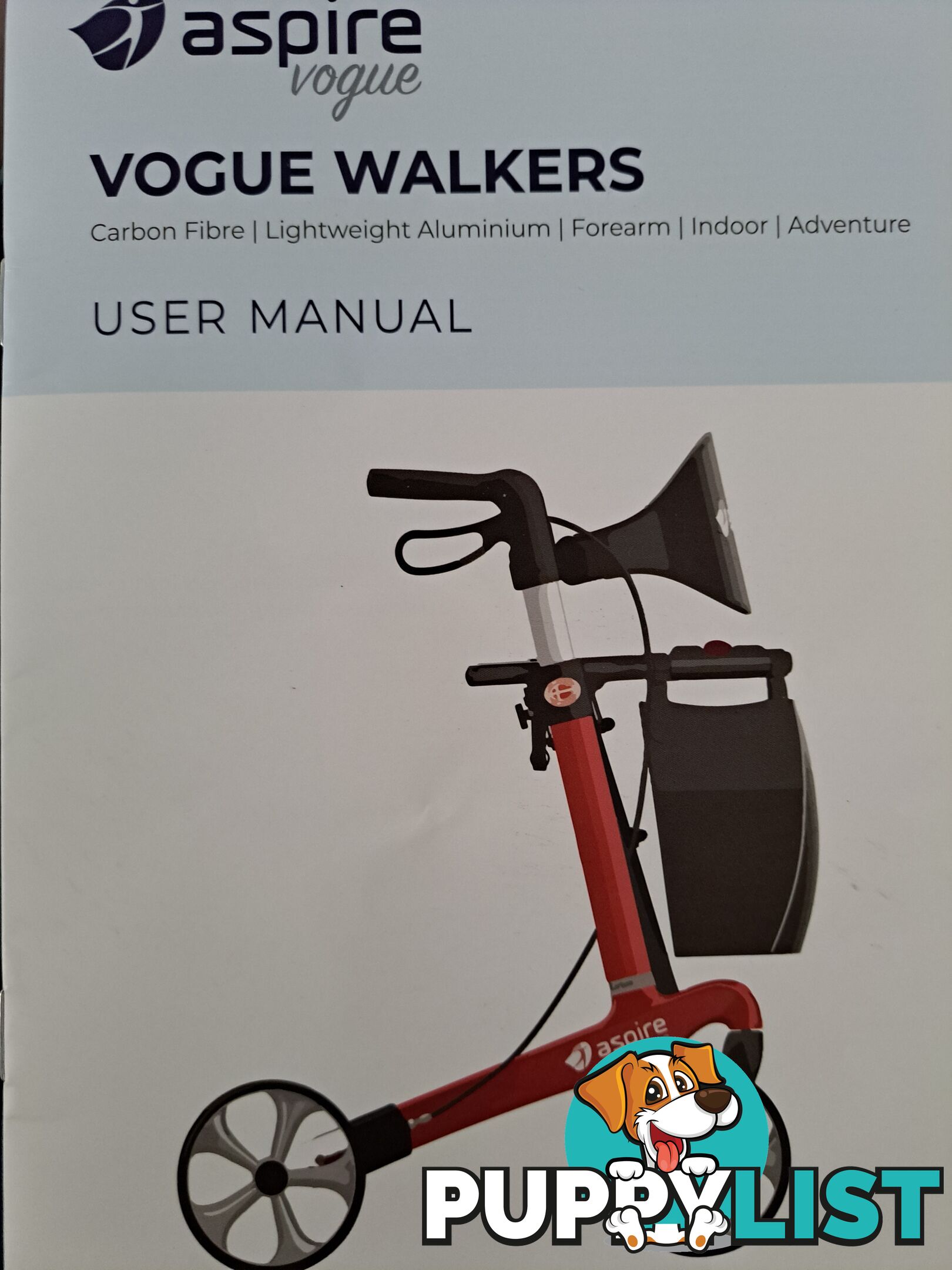 Aspire Vogue Adventure Walker As new condition