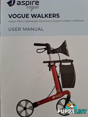 Aspire Vogue Adventure Walker As new condition