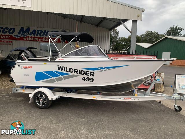 2024 STACER 499 WILD RIDER WITH MERCURY 90HP EFI 4 STROKE