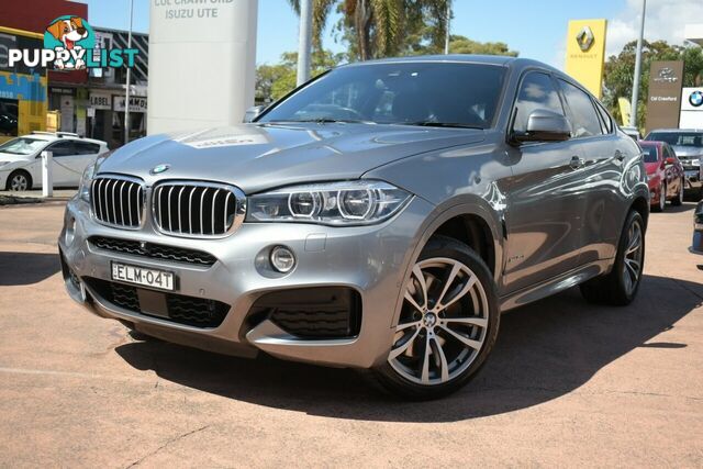 2017 BMW X6 XDRIVE50I F16 4X4 CONSTANT SUV