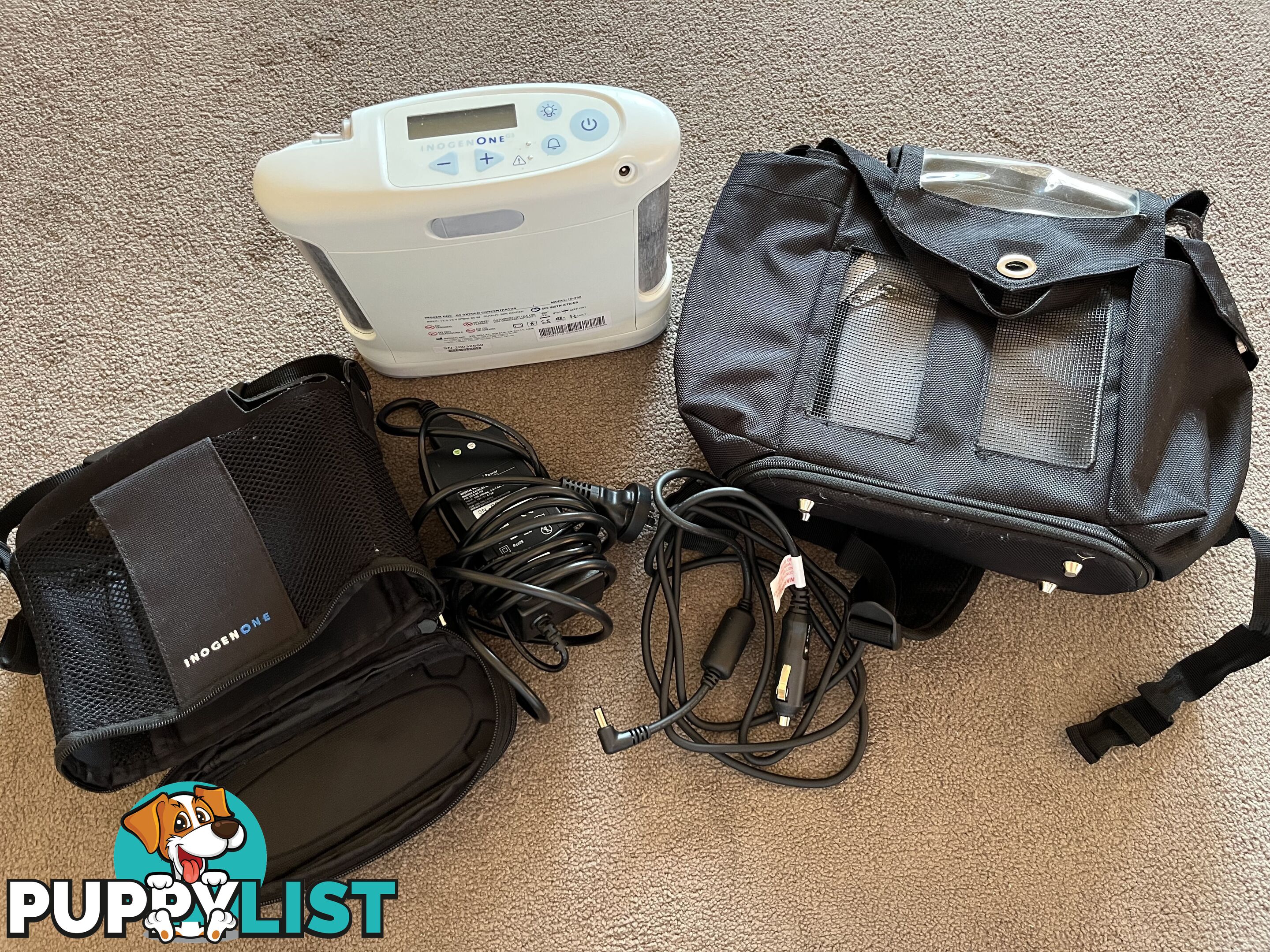 Portable concentrator