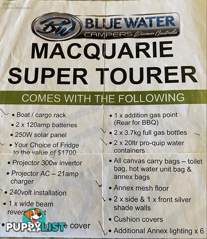 2018 Blue Water Campers MACQUARIE