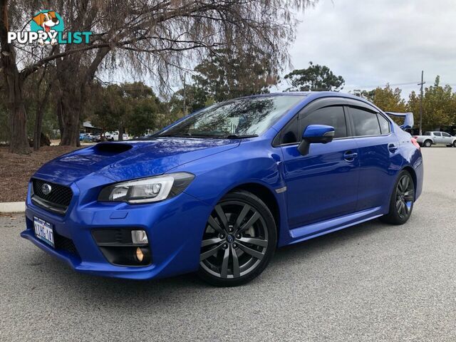 2015 SUBARU WRX PREMIUM LINEARTRONIC AWD VA MY16 SEDAN