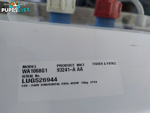 Washing Machine - Fisher and Paykel 10Kg Top Loader