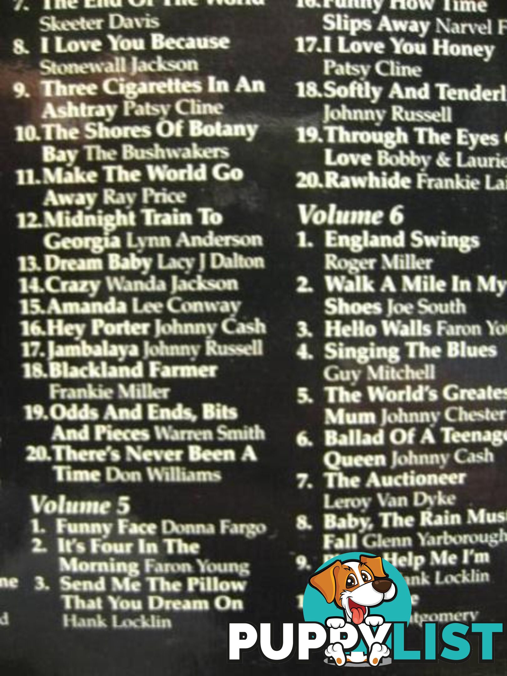 COUNTRY GREATS OVER 400 SONGS 20 CD BOX SET