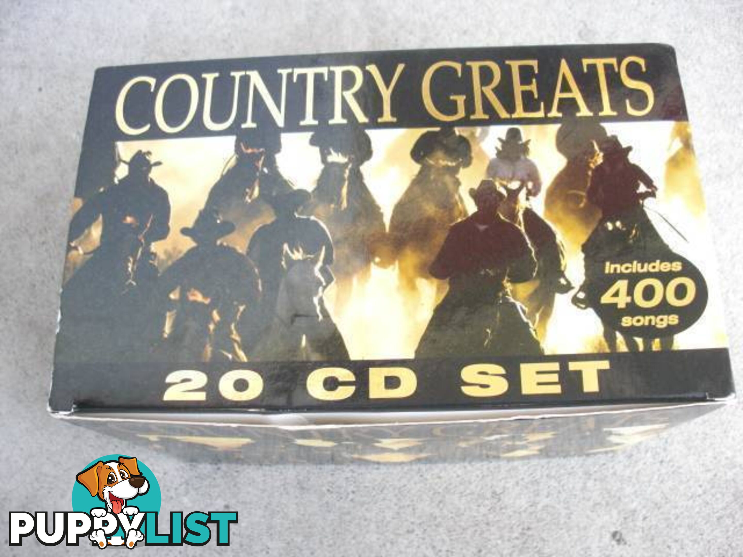 COUNTRY GREATS OVER 400 SONGS 20 CD BOX SET