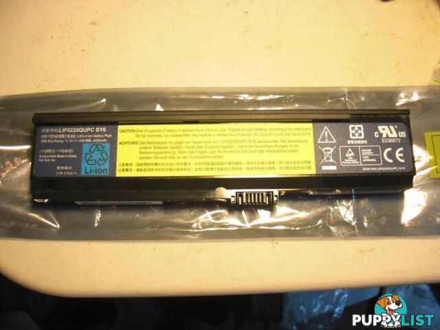 NEW ACER LIP6220QUPC SY6 Laptop Battery PICKUP OR POSTAGE WITH