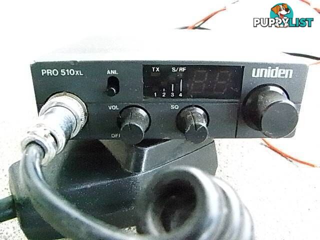 Uniden PRO510XL CB Radio w/7W Audio Output - ANL Switch/Compact