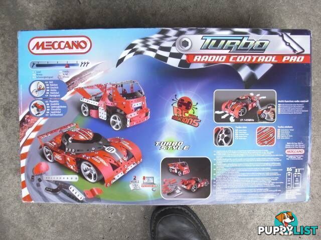 BRAND NEW LARGE Meccano Turbo Radio Control Pro 260 PARTS pickup