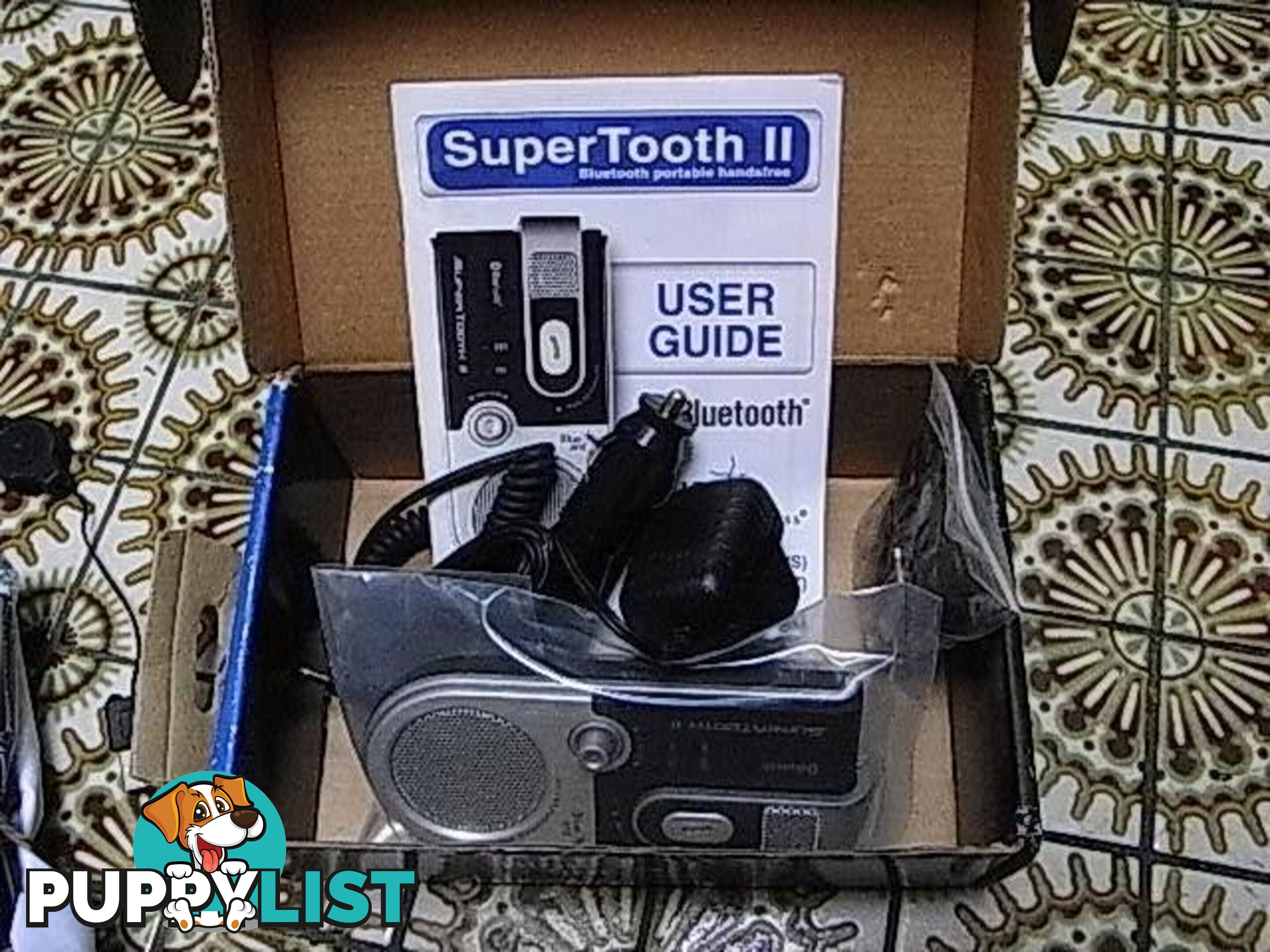 NEW BLUEANT WIRELESS SUPERTOOTH II BLUETOOTH PORTABLE HANDSFREE