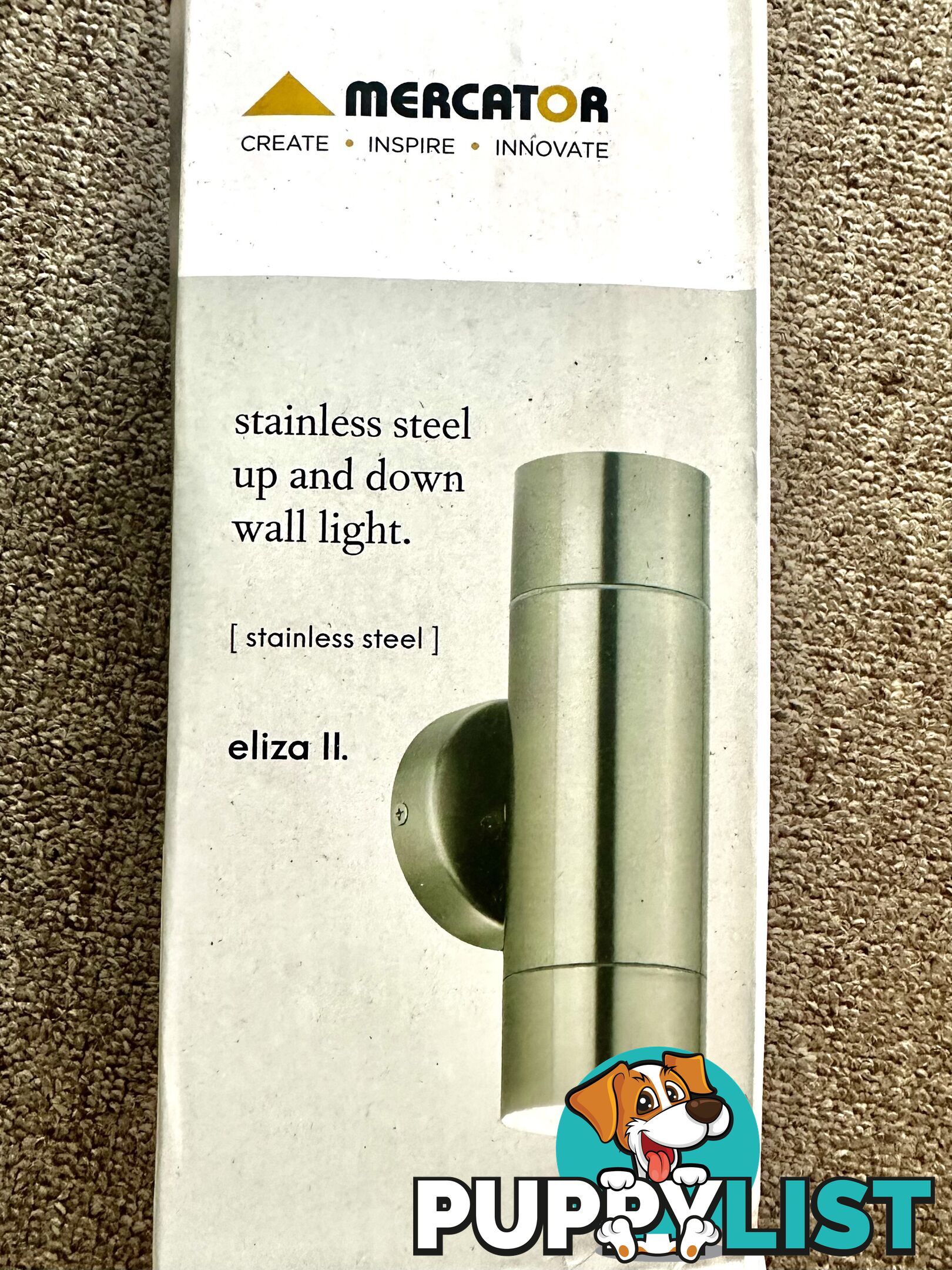 Mercator up &amp; down wall light
