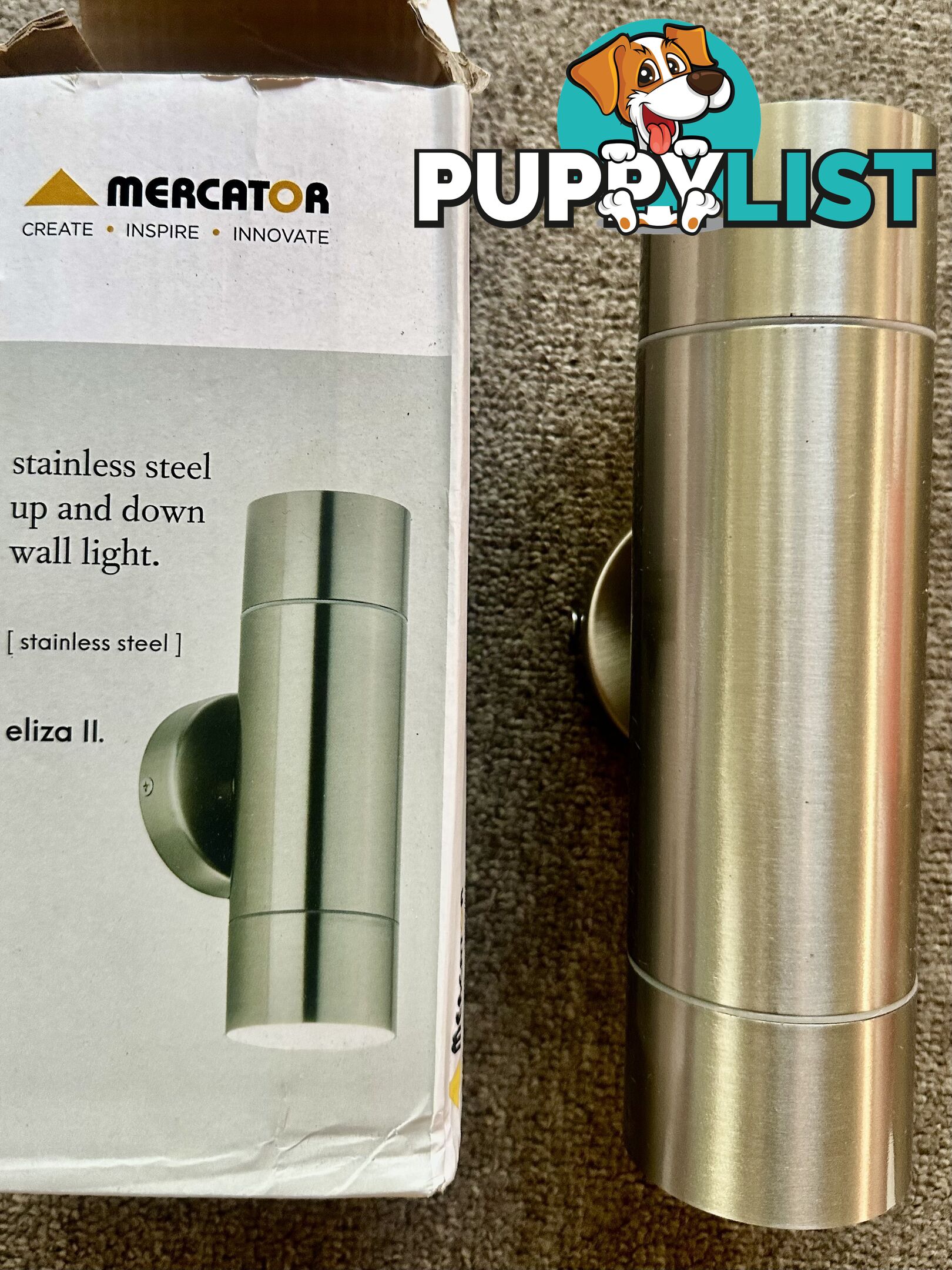 Mercator up &amp; down wall light
