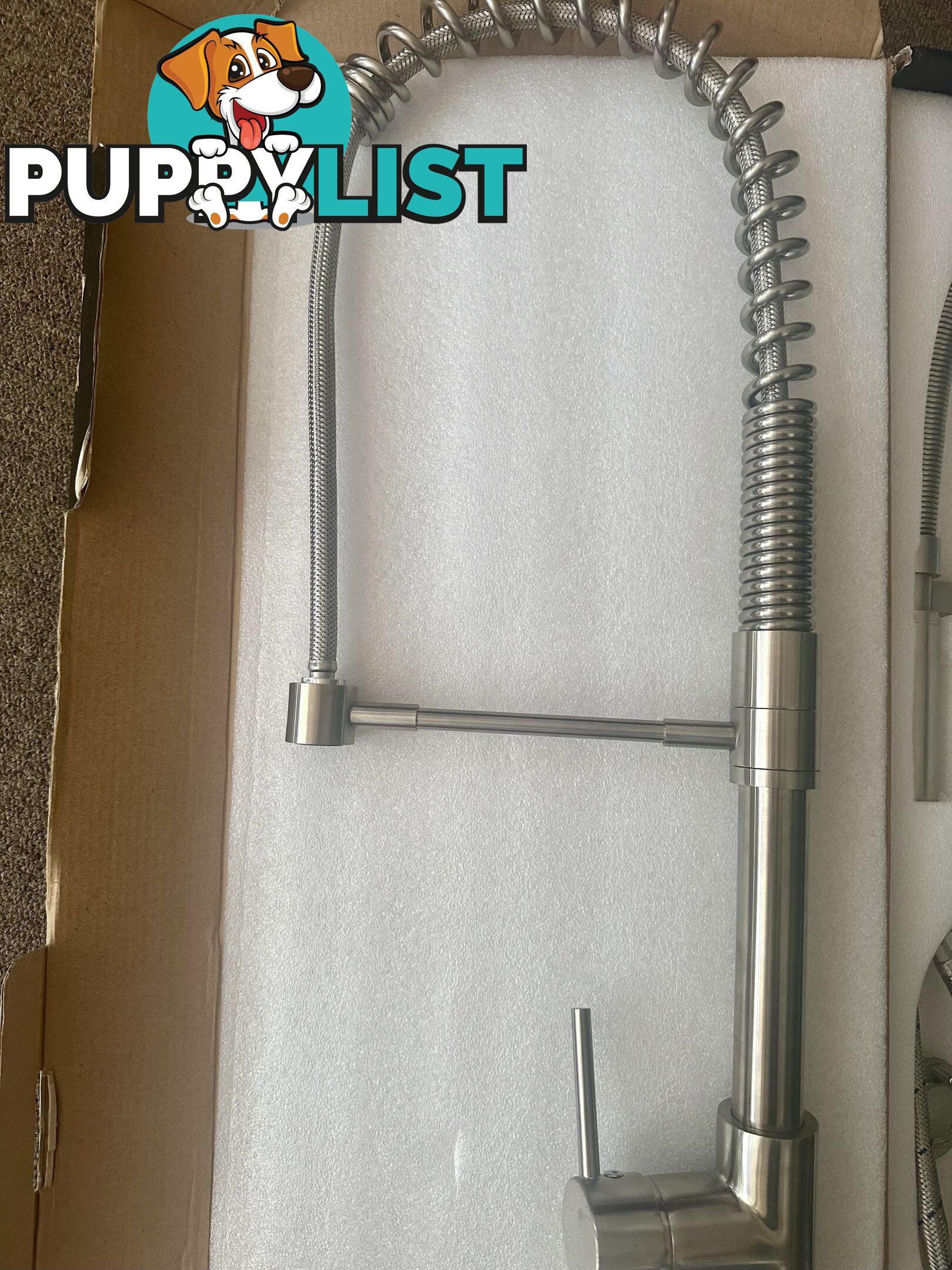 Mondella stainless steel vegetable spray sink mixer
