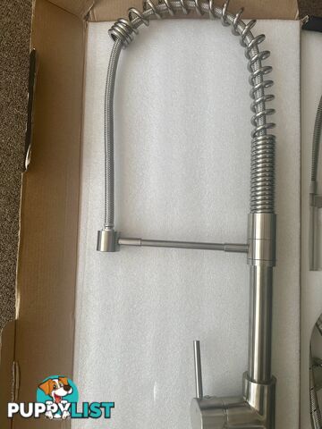 Mondella stainless steel vegetable spray sink mixer