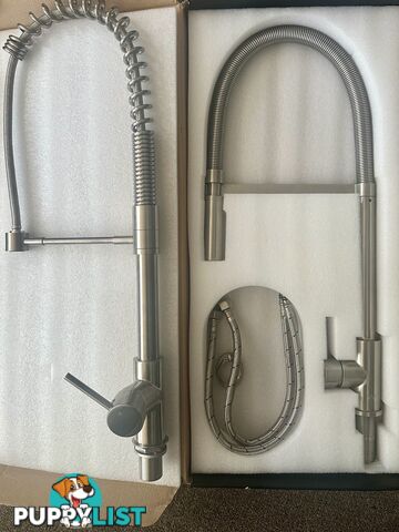 Mondella stainless steel vegetable spray sink mixer