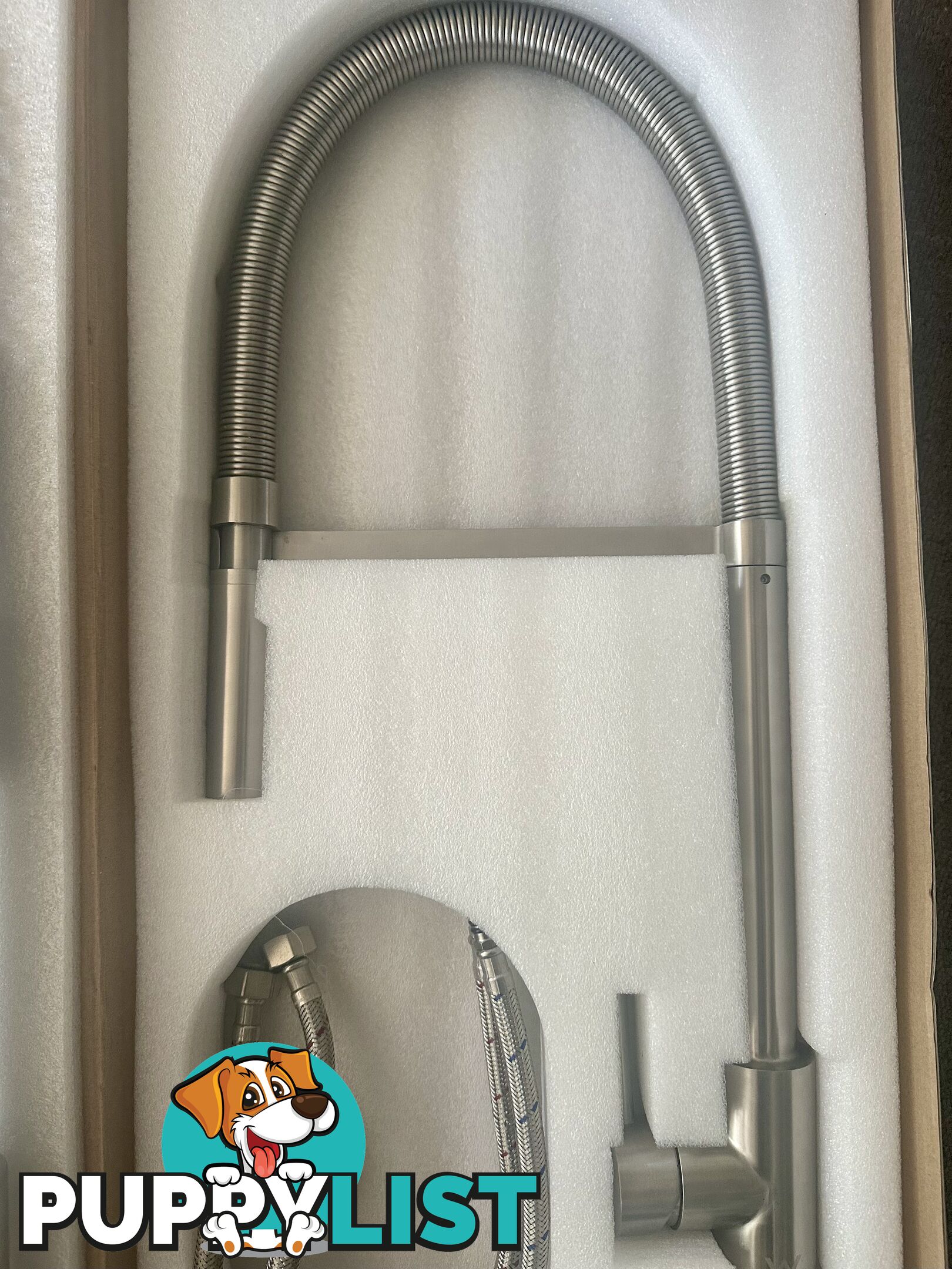Mondella stainless steel vegetable spray sink mixer