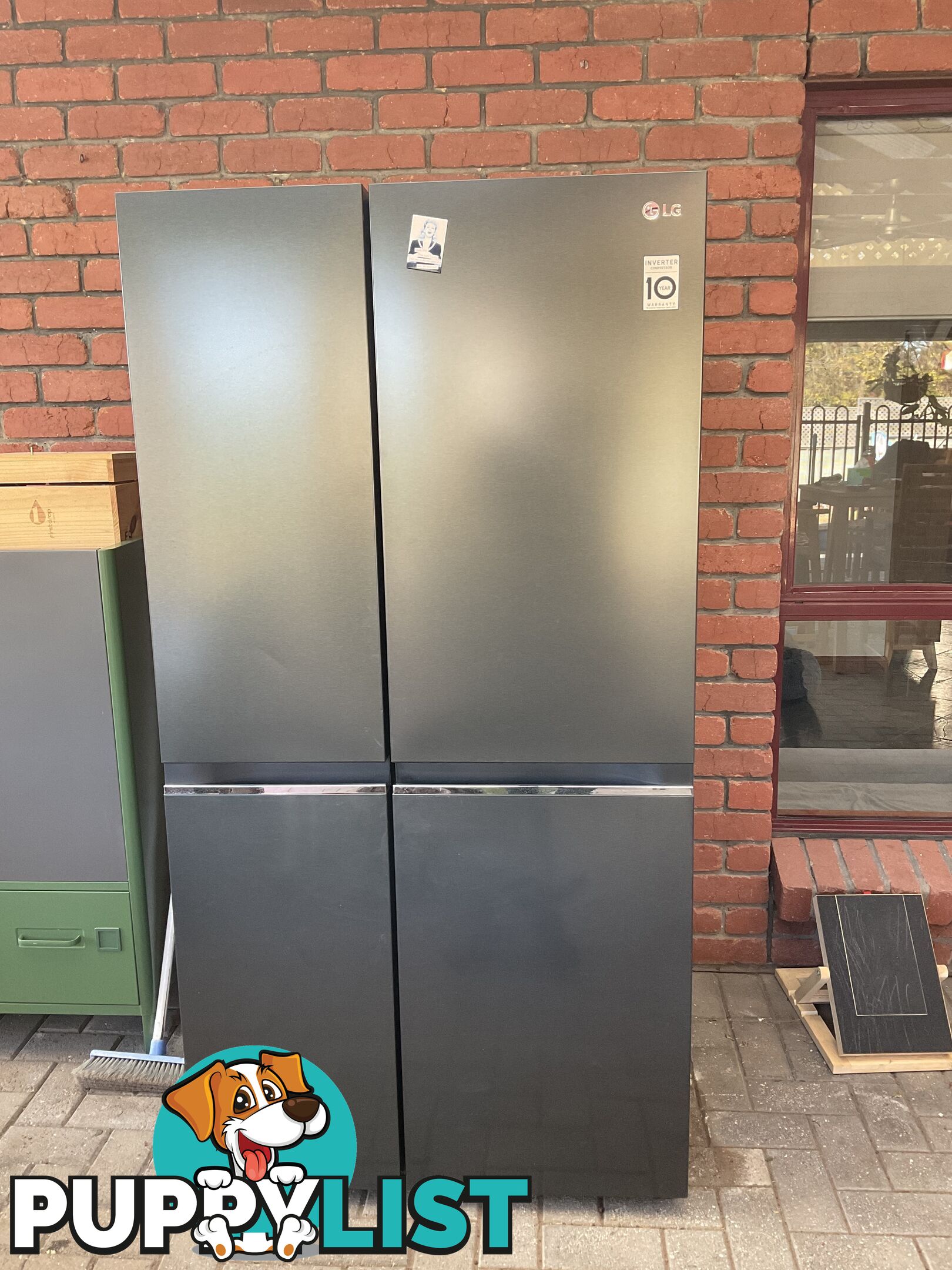 LG stainless steel fridge/freezer